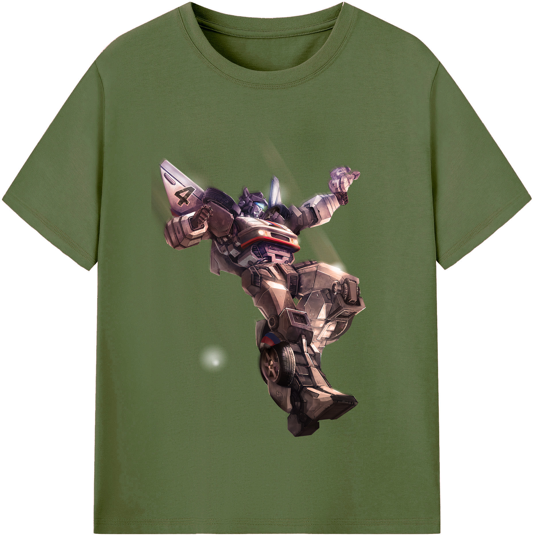 （画像用） Transformers トランスフォーマー 綿100％半袖Tシャツ（フロントプリント）